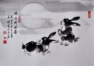 中文版的水墨生肖兔运势（每日生肖运势查询水墨）